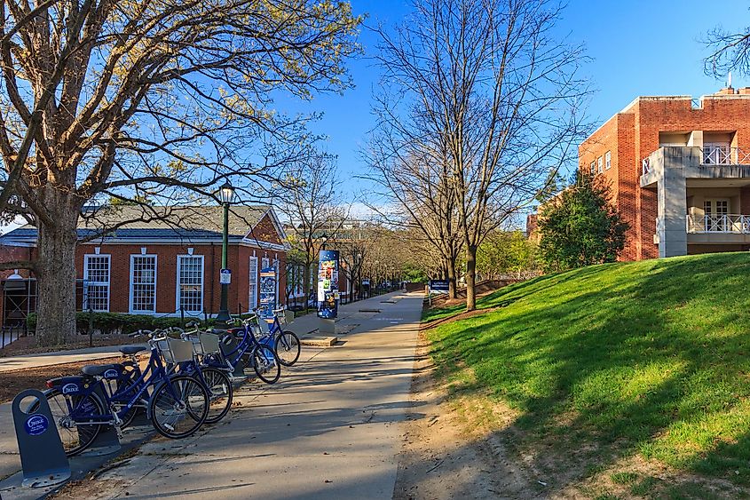 University of Virginia in Charlottesville, Virginia, via Bryan Pollard / Shutterstock.com