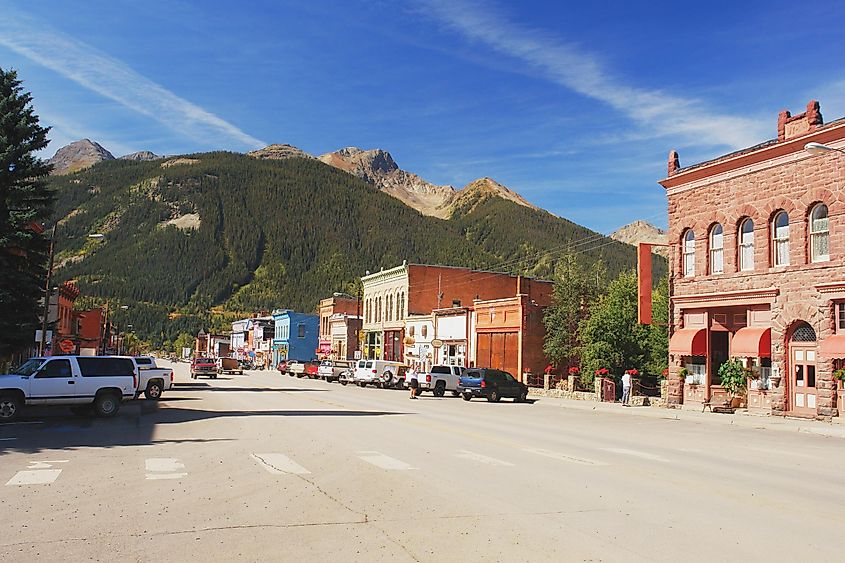 Downtown Silverton, Colorado.