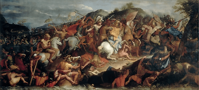 "The Battle of the Granicus" by Charles Le Brun.