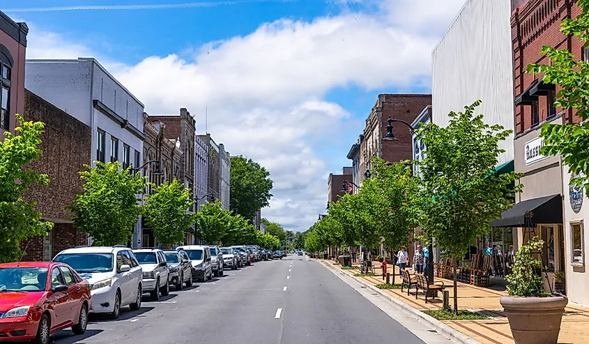 Downtown, Washington, North Carolina.