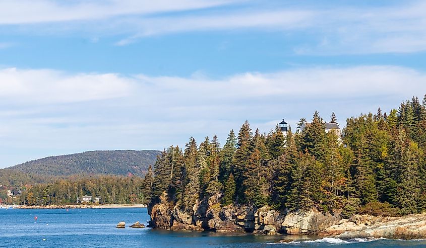 View of Cranberry Isles, Maine