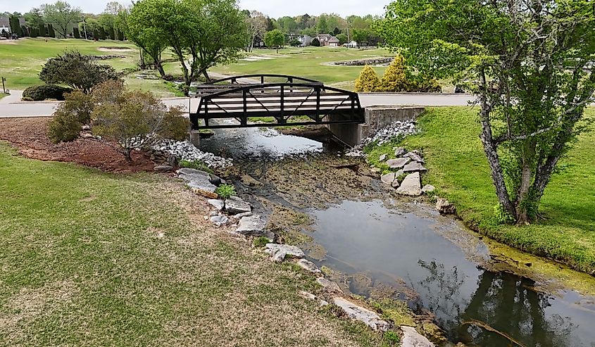 The Ooltewah Club, golf and tennis country club.