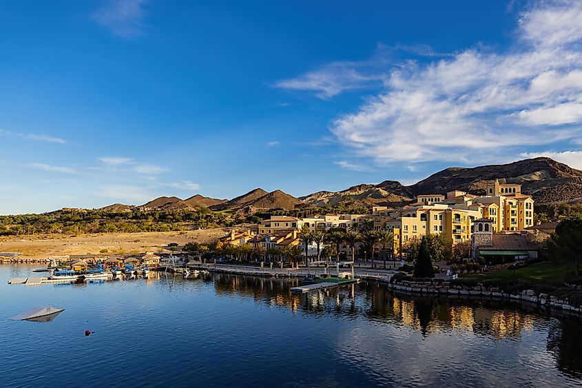 Lake Las Vegas in Nevada.