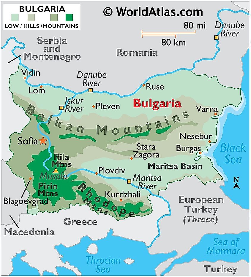 Balkan Mountains - WorldAtlas