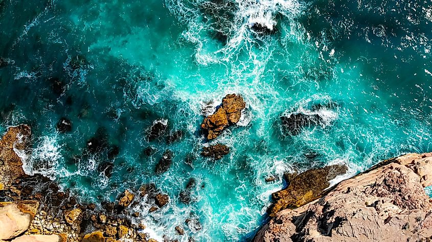 Canal Rocks in Yallingup, Margaret River, Western Australia.