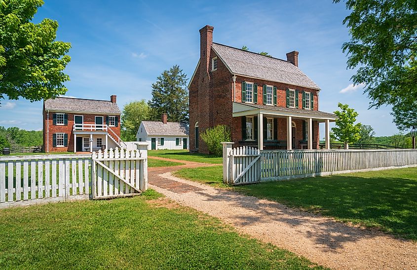 Appomattox Court House National Historical Park, Virginia, USA.