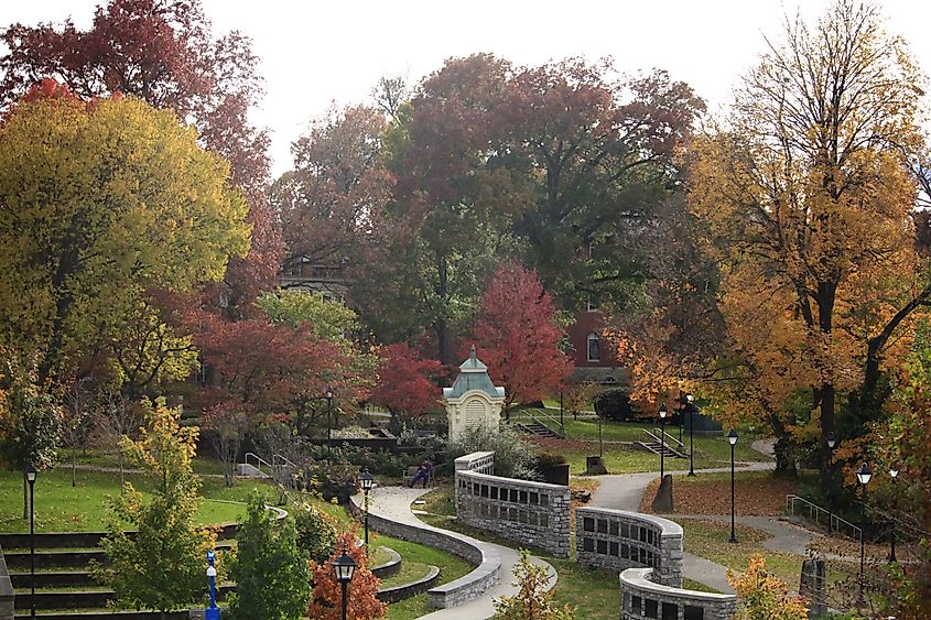 Fall at Berea College.