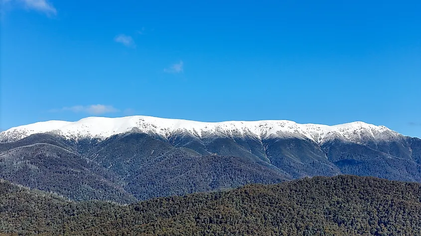 Spectacular view of Mount Bongong.