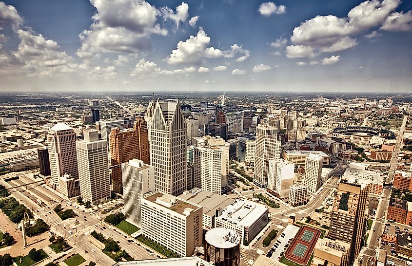 10 Largest Cities In Michigan WorldAtlas