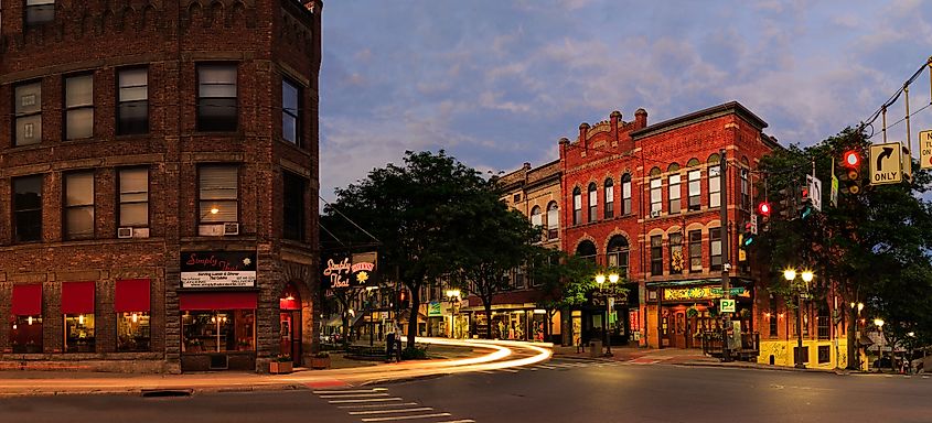 Oneonta, NY, USA. Editorial credit: Carol Bell / Shutterstock.com