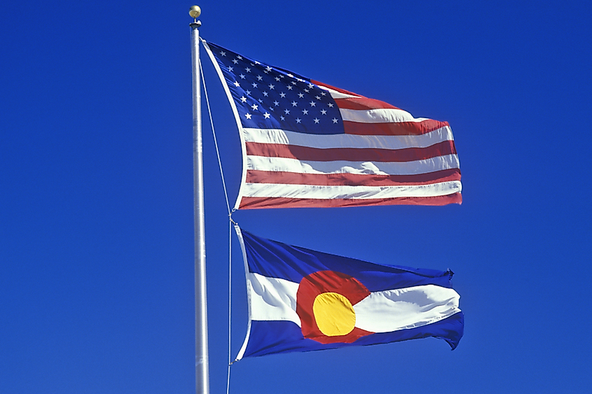 Colorado State Flag Worldatlas