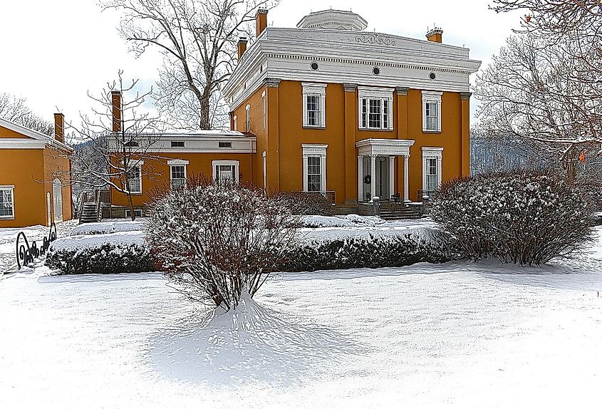 Lanier Mansion Madison Indiana National Historic Landmark