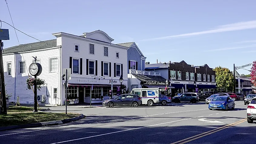 Downtown Ridgefield, Connecticut