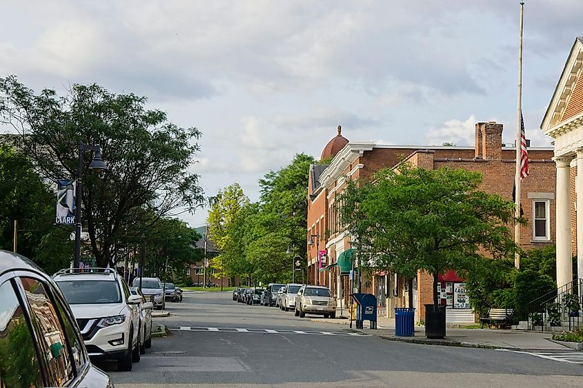 Spring street in Williamstown, Massachusetts, via Adam Gladstone / Shutterstock.com