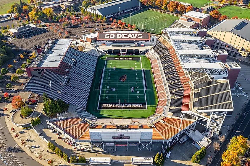 Reser Stadium is an outdoor athletic stadium in Corvallis, Oregon