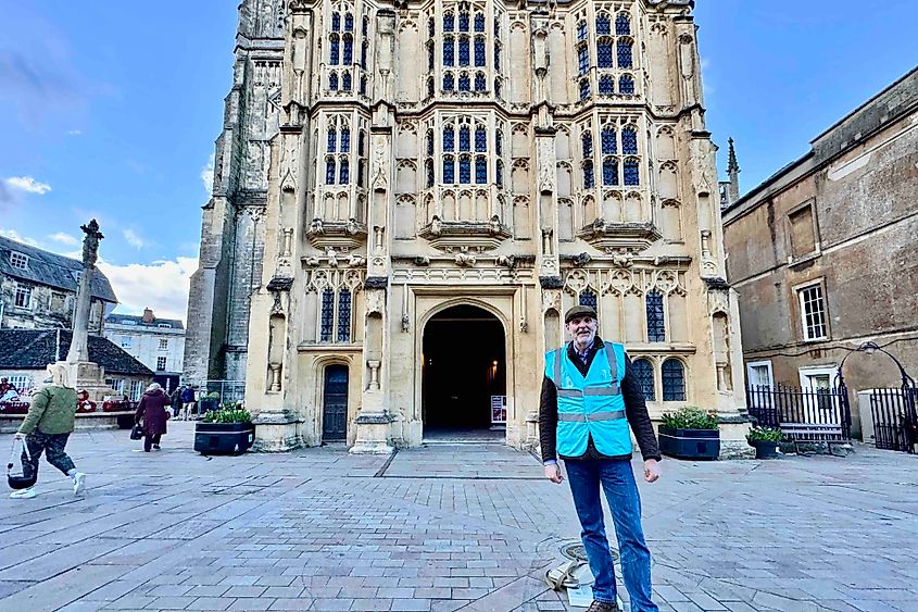 Cirencester Civic TourGuide , Rob Tuttle image credit Bryan Dearsley
