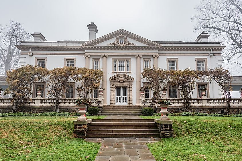 Bel Air Mansion, Maryland, USA: A historic landmark.