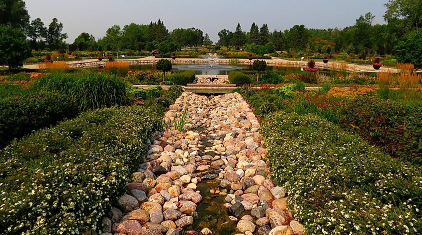 International Peace Garden near Bottineau