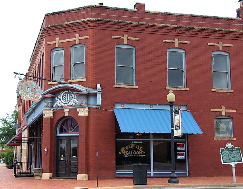 Blue Bell Bar, Guthrie, Oklahoma