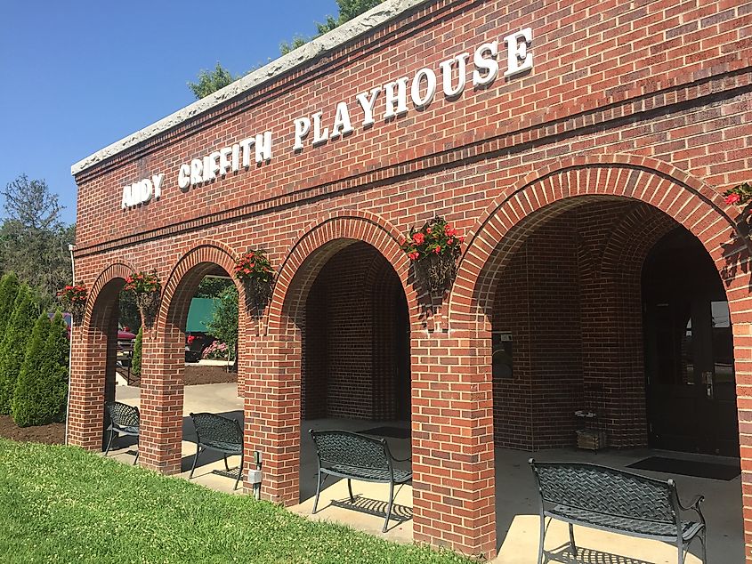 The famous Andy Griffiths Playhouse in Mount Airy, North Carolina.