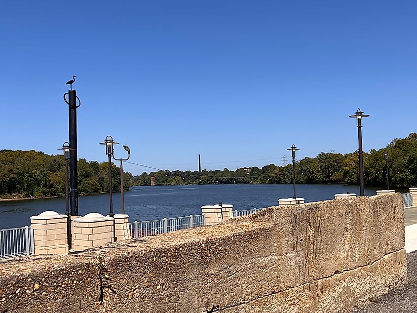 The Alabama Riverwalk in Montgomery, Alabama