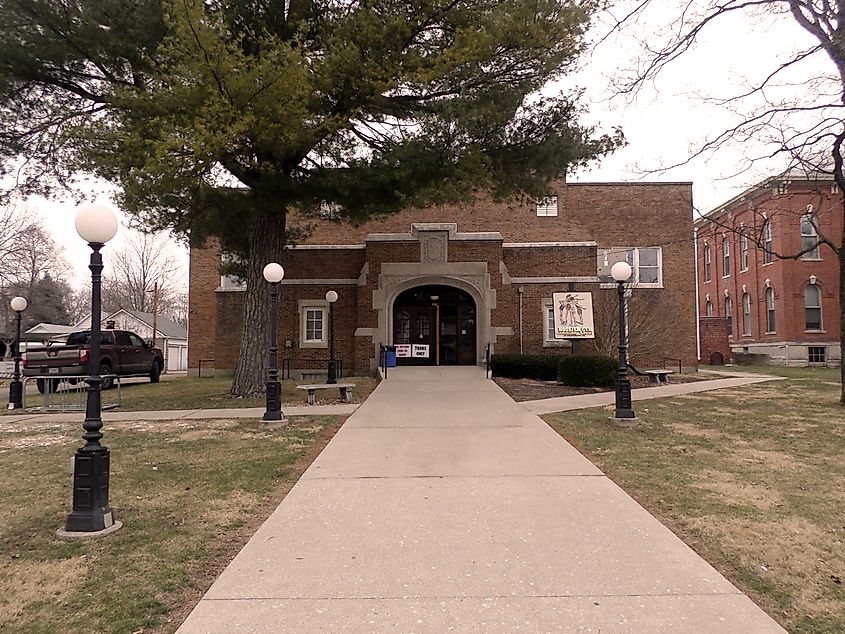 Hoosier Gym in Knightstown, Indiana.