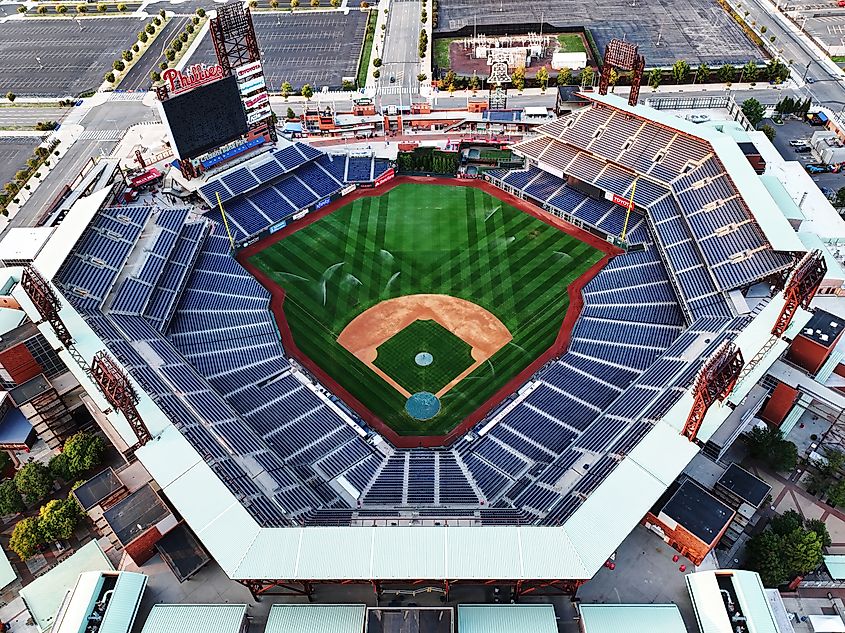 Citizens Bank Park. Editorial credit: Brian E Kushner / Shutterstock.com