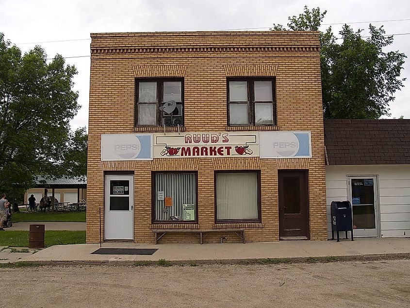 Building in Nome, North Dakota.