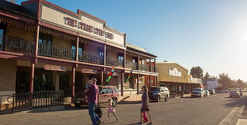 Street view in Patagonia, Arizona, via A Perfect Weekend in Patagonia, Arizona | Via (aaa.com)