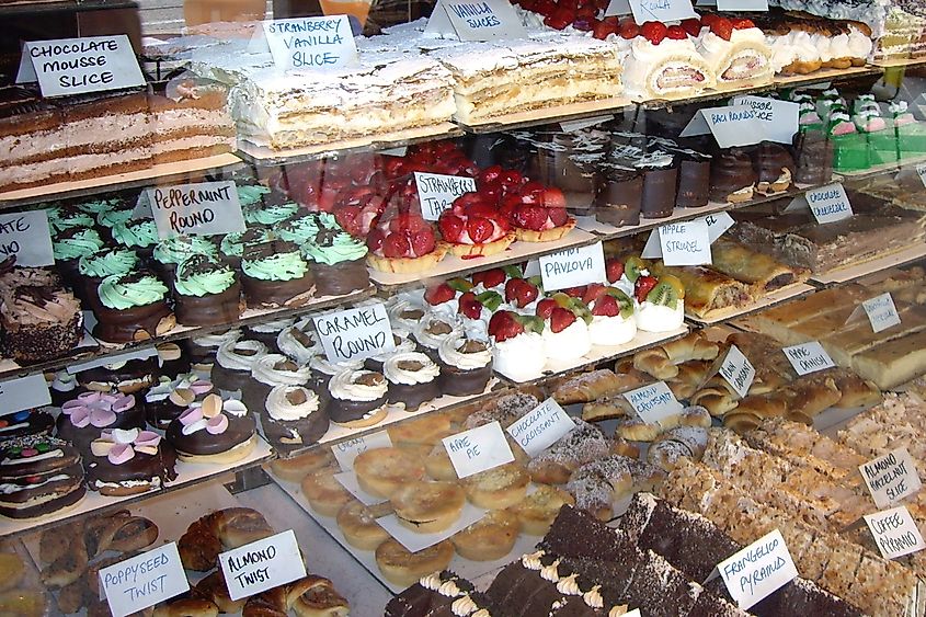 Image of a cake shop in Acland, Australia. Image Credit VirtualSteve via Wikimedia.