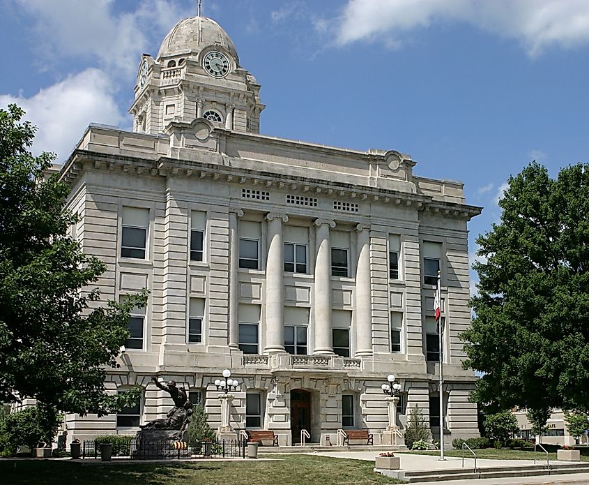 Jasper County Courthouse.