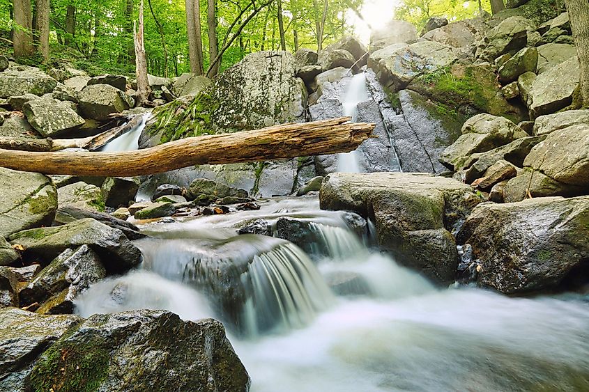 Natural attractions near Chester, New Jersey.