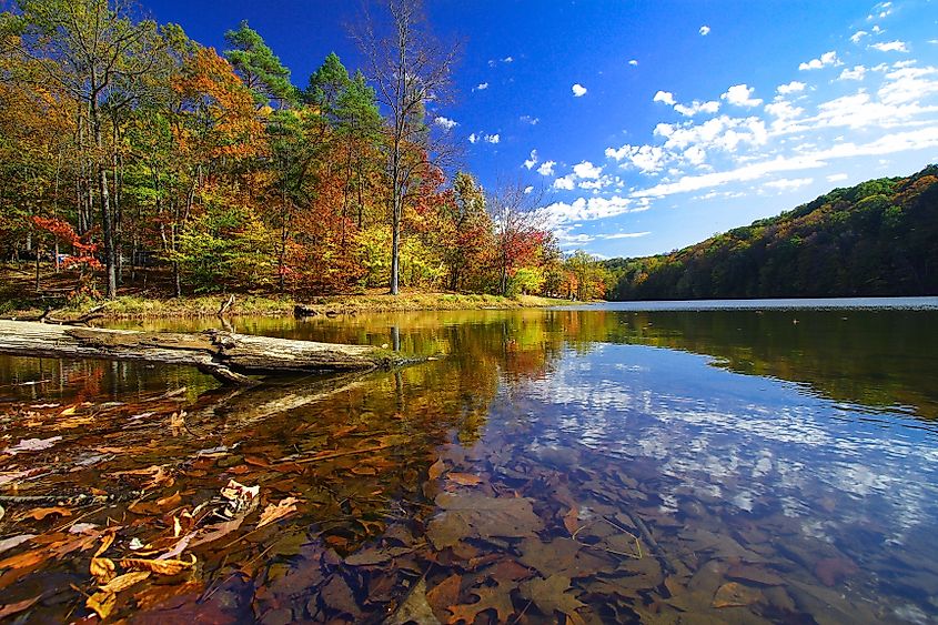 Autumn at Brown County State Park, Indiana