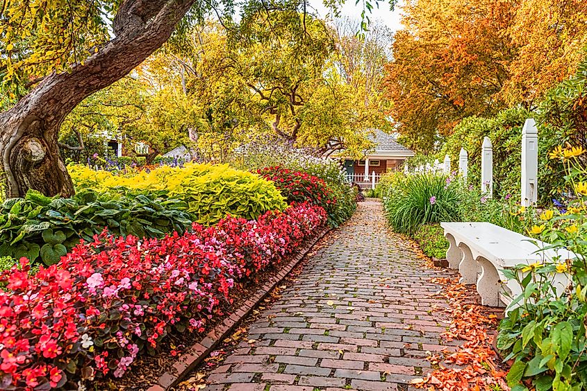 Prescott Park in Portsmouth, New Hampshire.