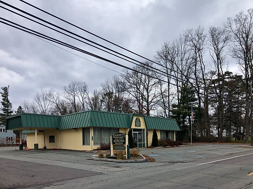 The Barrett Township Municipal Building.