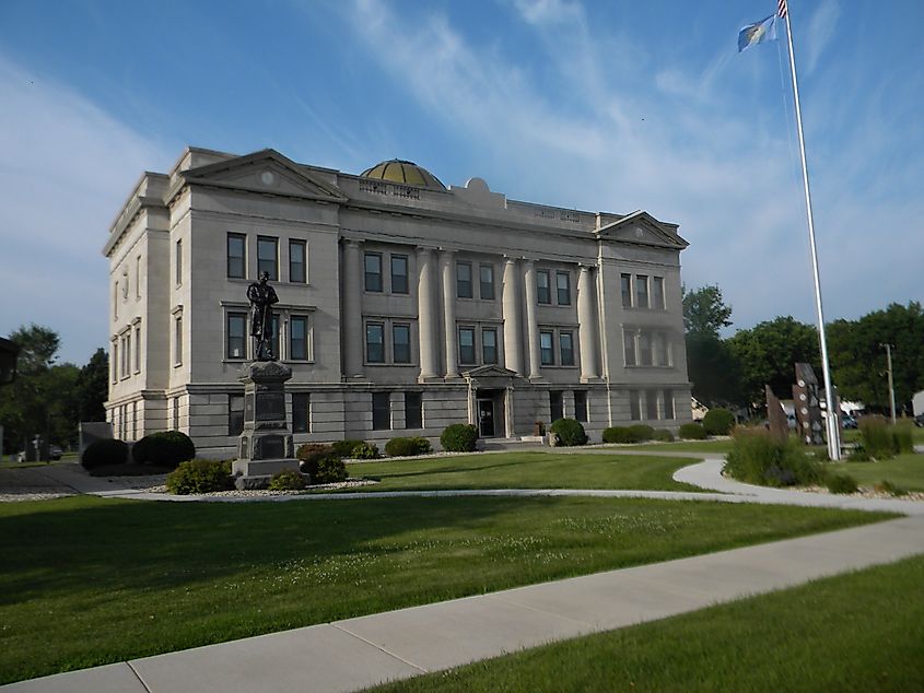 Grant County Courthouse in Milbank, South Dakota.