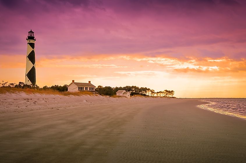 Cape Lookout at sunset