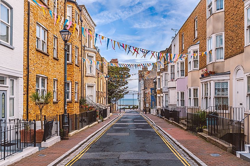 A view along Addington Street, Ramsgate
