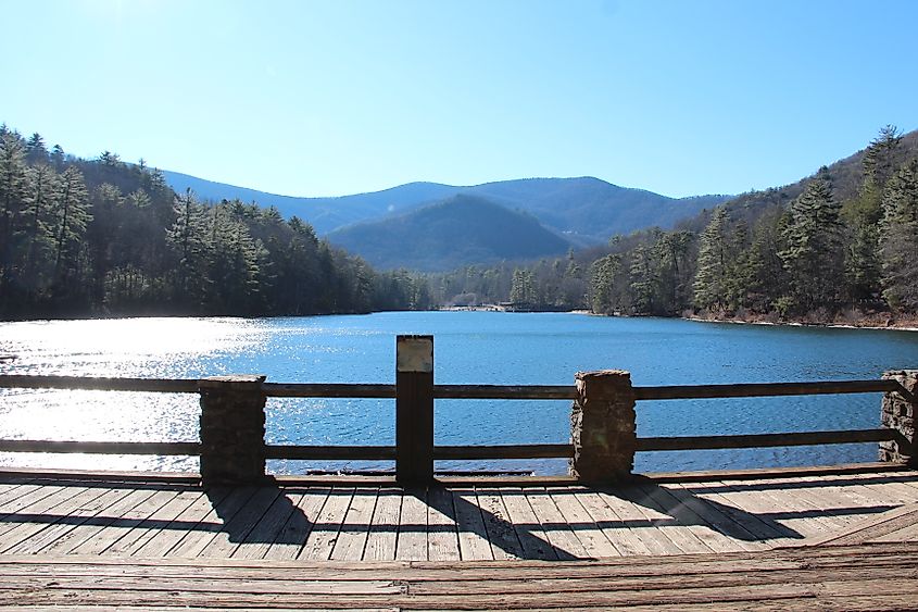 Vogel State Park in Blairsville, Georgia.