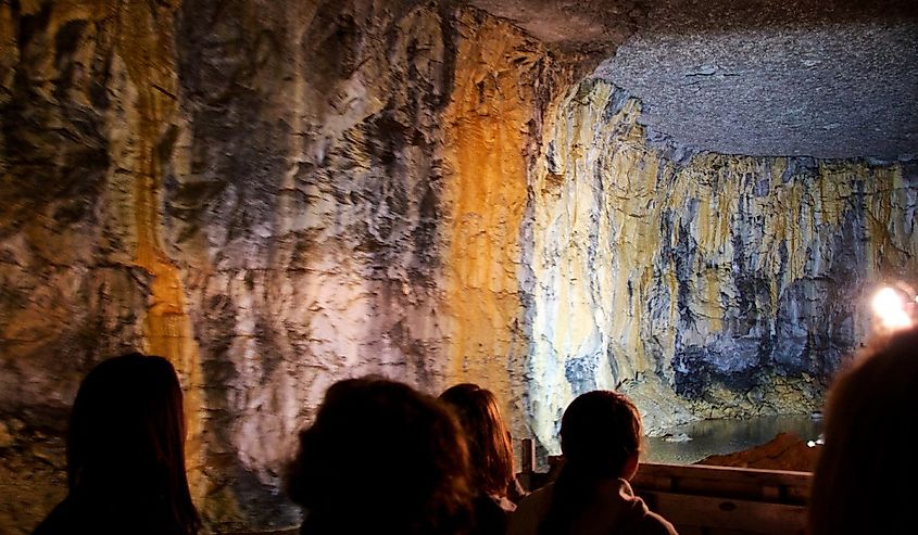 Underground at the Louisville Mega Cavern