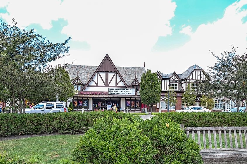 View of Mariemont in Ohio.