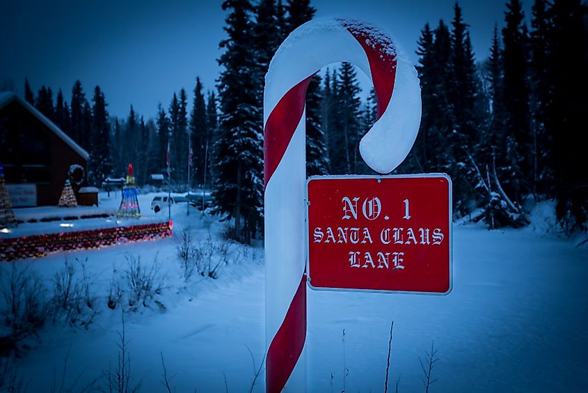 North Pole, Alaska.