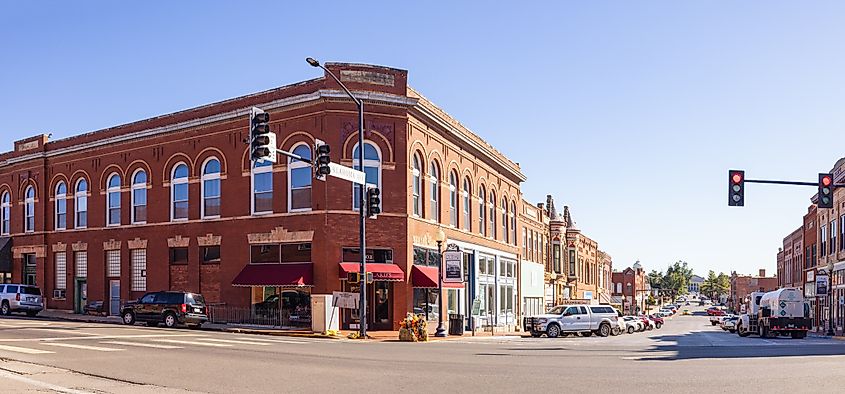 Oklahoma Avenue in Guthrie, Oklahoma.