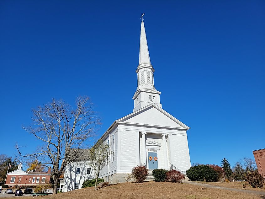 Church in East Hampton, Connecticut.