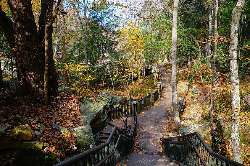 Cumberland Falls State Resort Park Kentucky.