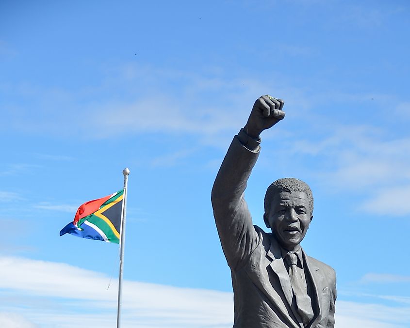 Statue of Nelson Mandela. Image by Poetry Photography via Shutterstock.com