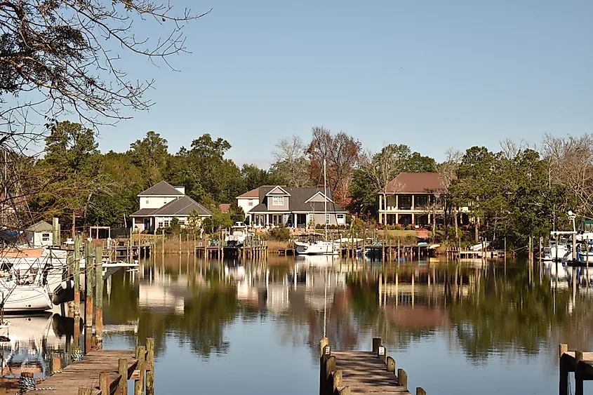Marina in Niceville, Florida.