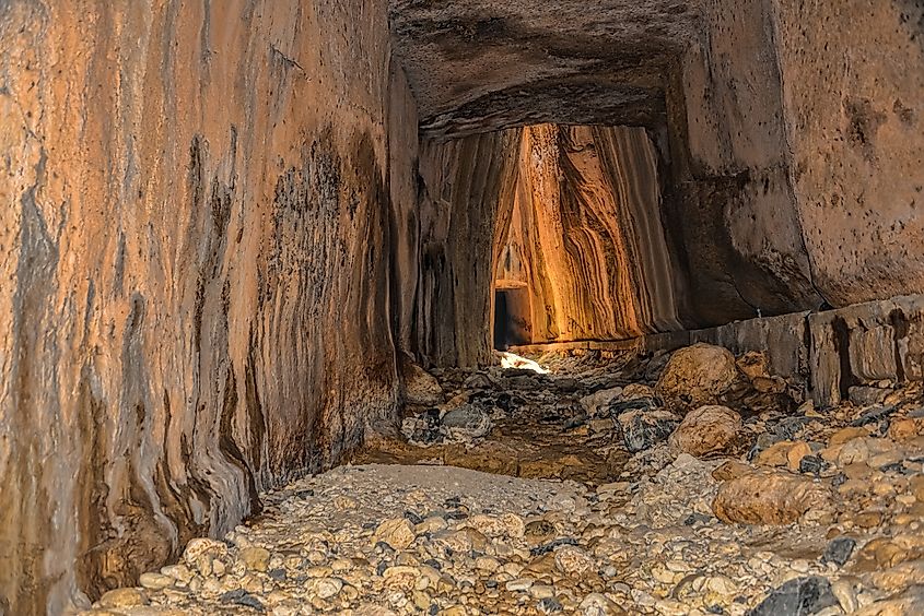 Titus Tunnels are a marvel of Roman engineering