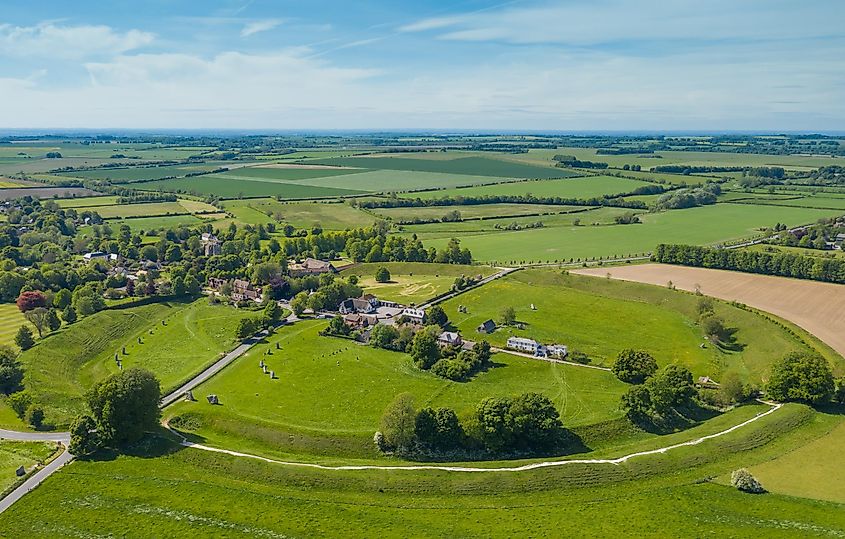 Avebury Village and neolithic Stone Circle, Wiltshire