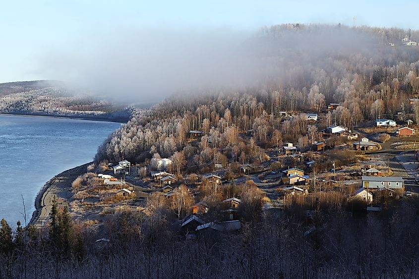 View of Ruby in Alaska.